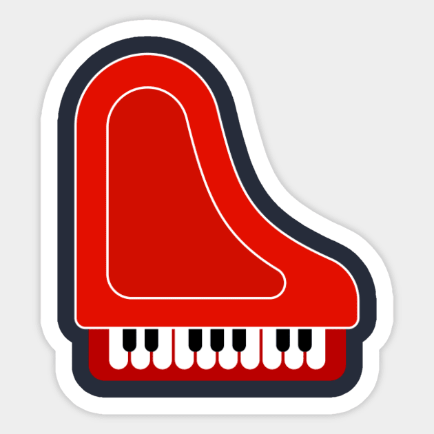 Sonokinetic Grand Piano Sticker by sonokinetic